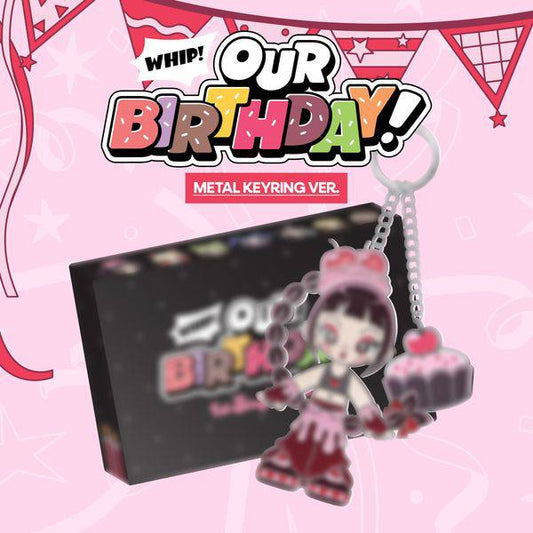 (PRE-ORDER) OurBirthday - 1st Single Album [Our Birthday] (Metal Keyring ver.)