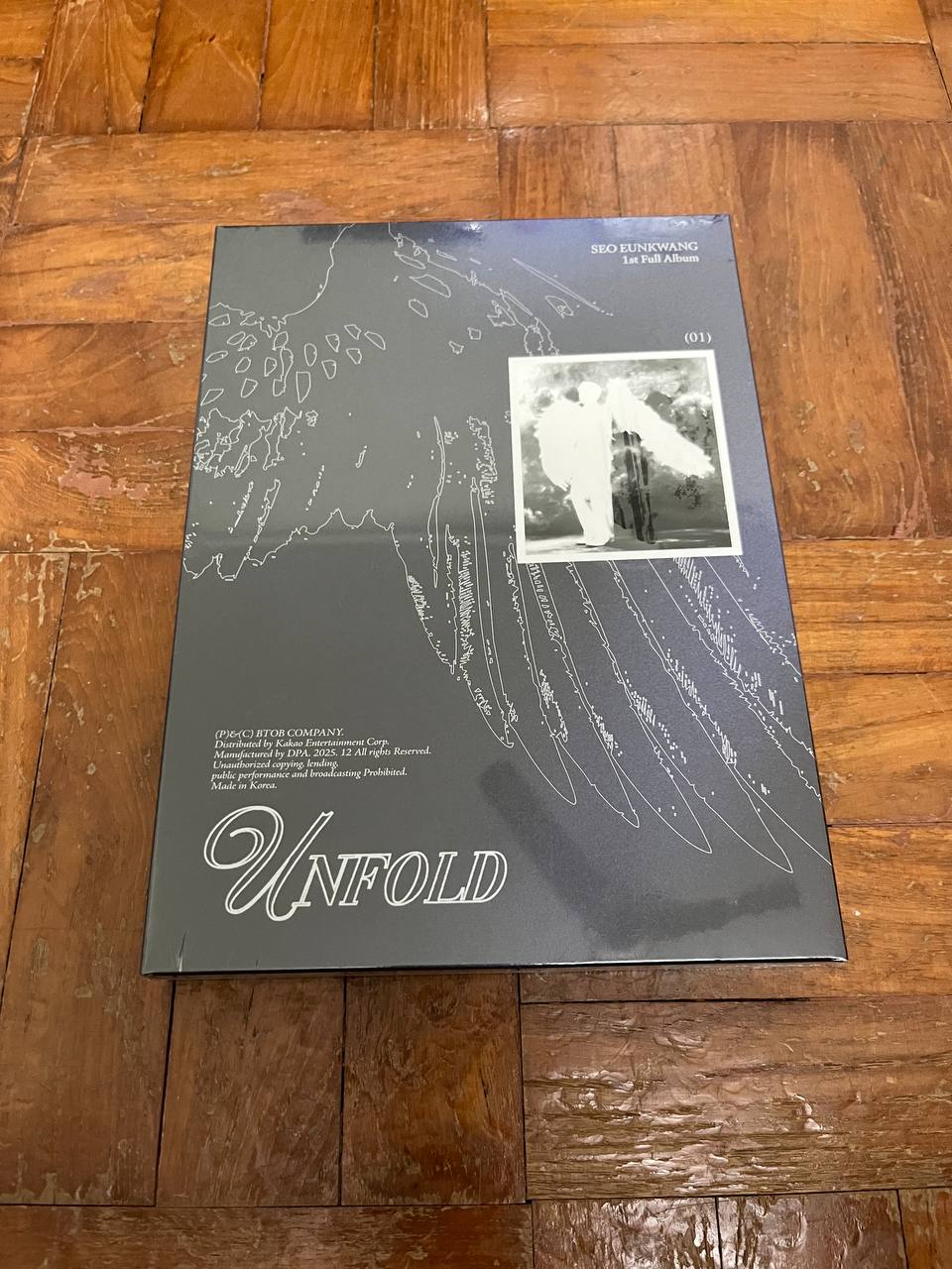 (INSTOCK) BTOB SEO EUNKWANG - 1st Full Album [UNFOLD] (Photobook ver.)