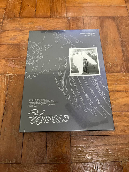 (INSTOCK) BTOB SEO EUNKWANG - 1st Full Album [UNFOLD] (Photobook ver.)