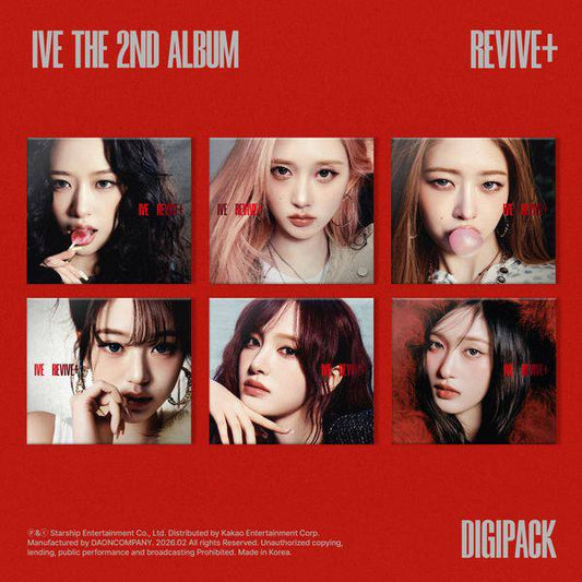 (PRE-ORDER) IVE - 2nd Album [REVIVE+] (DIGIPACK ver.)