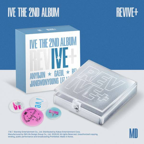 (PRE-ORDER) IVE - 2nd Album [REVIVE+] (MD ver.)