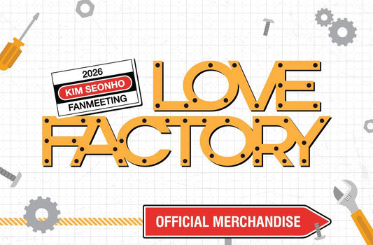 (PRE-ORDER) KIM SEONHO - FANMEETING [LOVE FACTORY] OFFICIAL MD