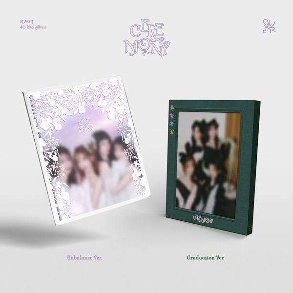 (PRE-ORDER) QWER - 4th Mini Album [Ceremony] (Unbalance/Graduation ver.)
