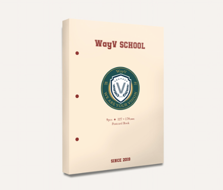 WAYV HARD COVER POSTCARD BOOK - 2021 BACK TO SCHOOL KIT