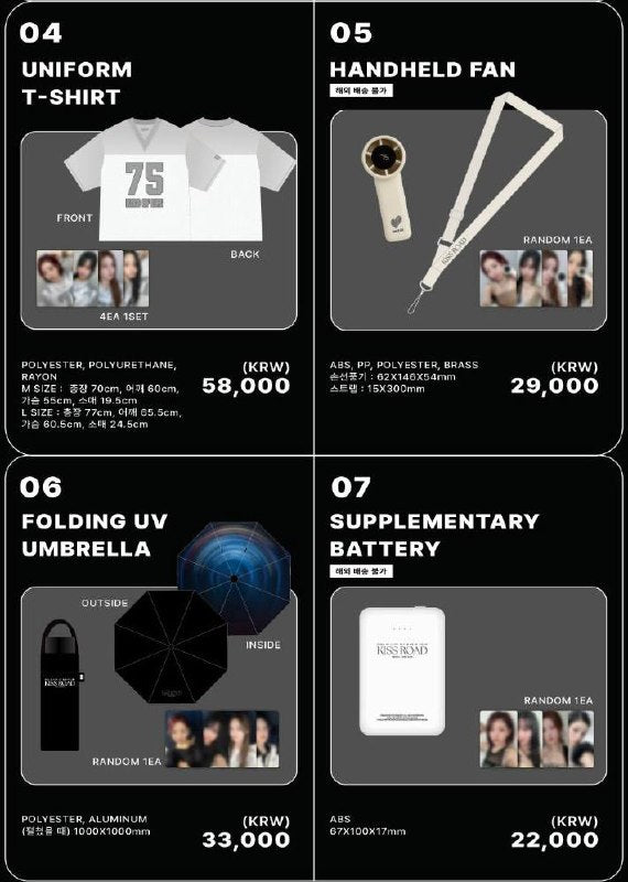 (PRE-ORDER) KISS OF LIFE - 2025 1st WORLD TOUR [KISS ROAD] in SEOUL ENCORE OFFICIAL MD