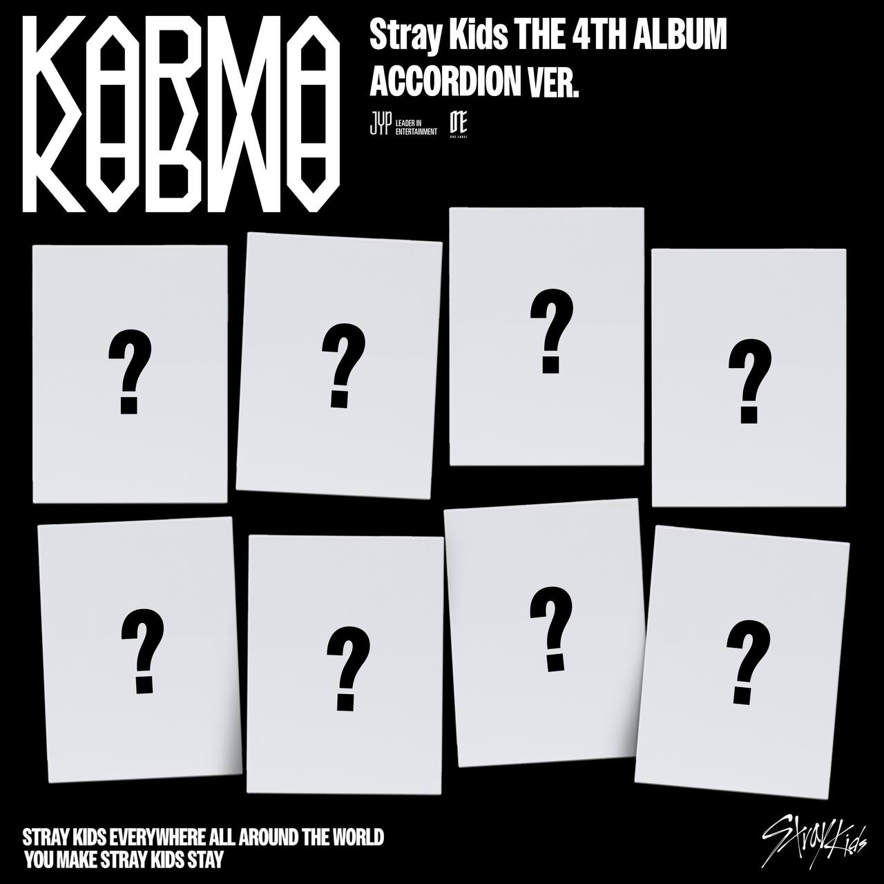 (PRE-ORDER) Stray Kids - The 4th Album [Karma] (Accordion ver.)