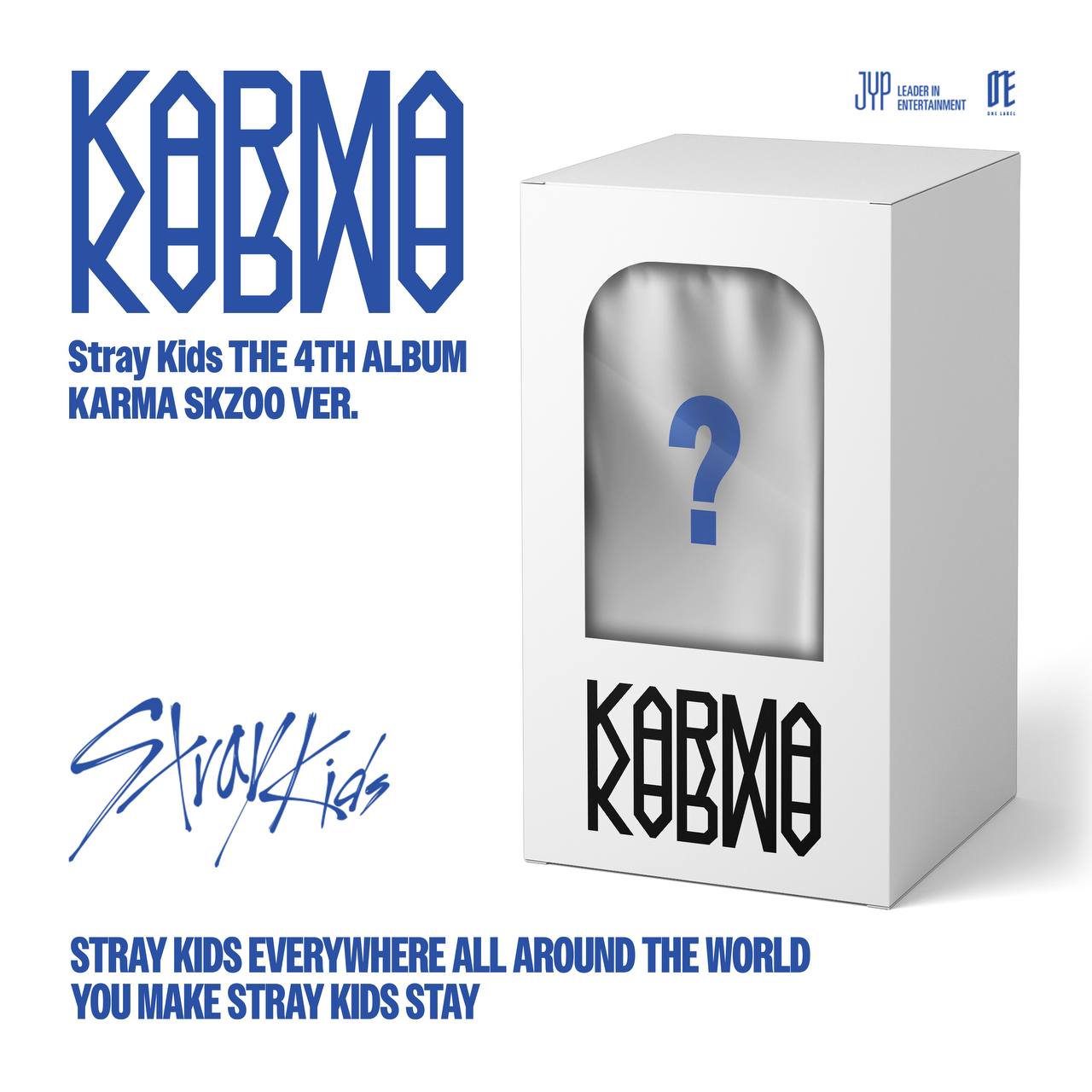 (PRE-ORDER) Stray Kids - The 4th Album [Karma] (SKZOO ver.)