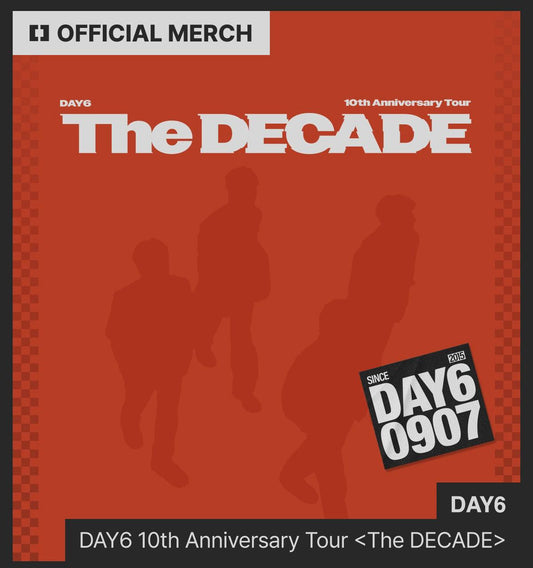 (PRE-ORDER) DAY6 - 10th Anniversary Tour [The Decade] Official MD