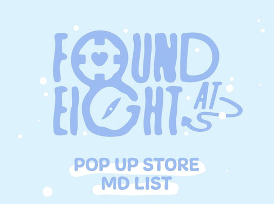 (PRE-ORDER) IU - [Found At Eight] Pop-Up Store Official MD