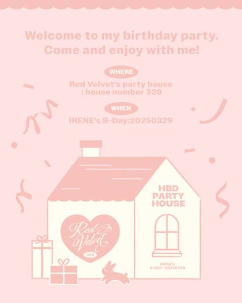 (INSTOCK) SM Artist Birthday MD 2025 - [RED VELVET Irene]