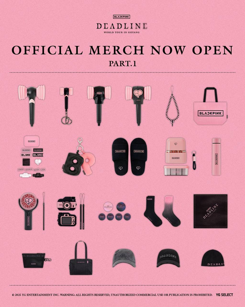 (PRE-ORDER) BLACKPINK - [DEADLINE] World Tour in Goyang Official MD